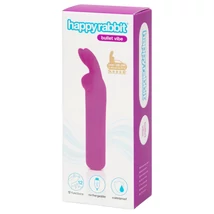 Happyrabbit Bullet - nabíjateľný, zajačí vibrátor (fialový)